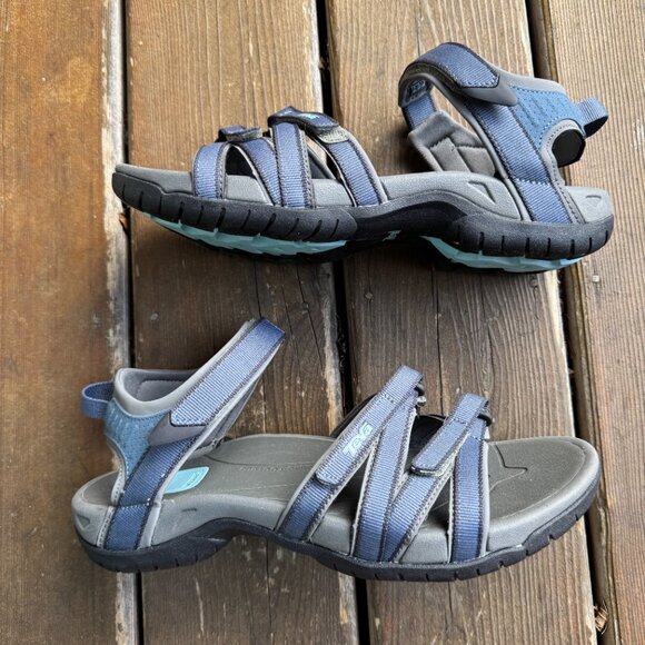 EUC Teva Tirra Comfy Adjustable Sandals in Women's US 10/EU 41 - Picture 7 of 14